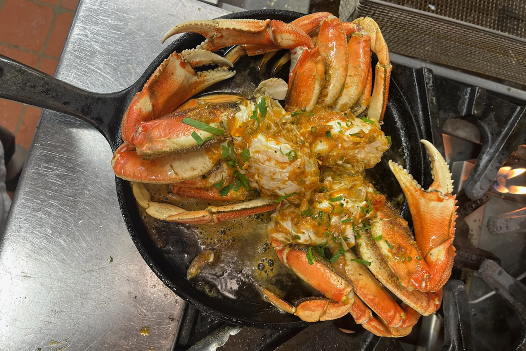 Roasted Dungenous Crab